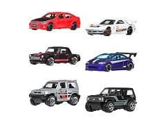 Hot Wheels Silver Series Streets of Japan 6-Pack