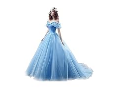Wowbridal Off-Shoulder Dress (4)