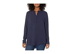 Amazon Essentials Womens LS Woven Blouse