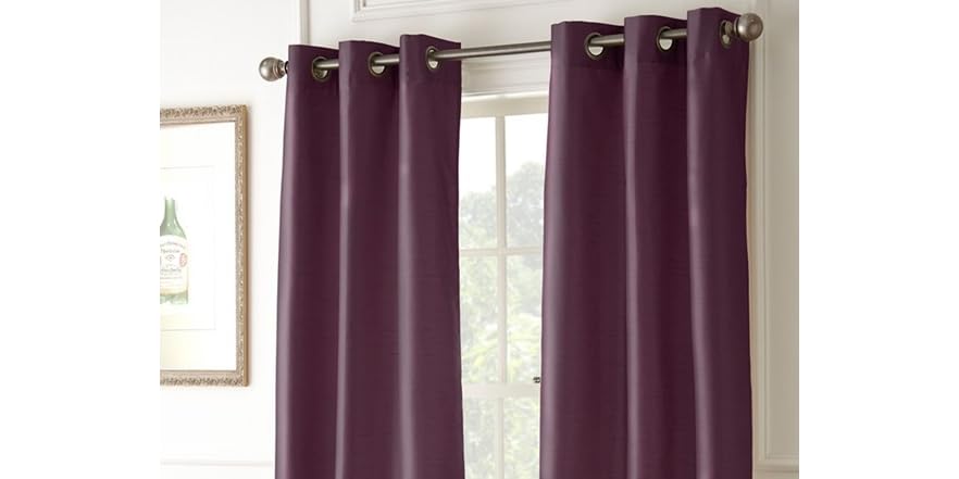 2-Pack BlackOut Curtains-Choose Style and Color