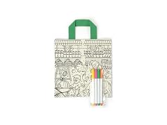 Farmers' Market, Color In Canvas Tote Bag