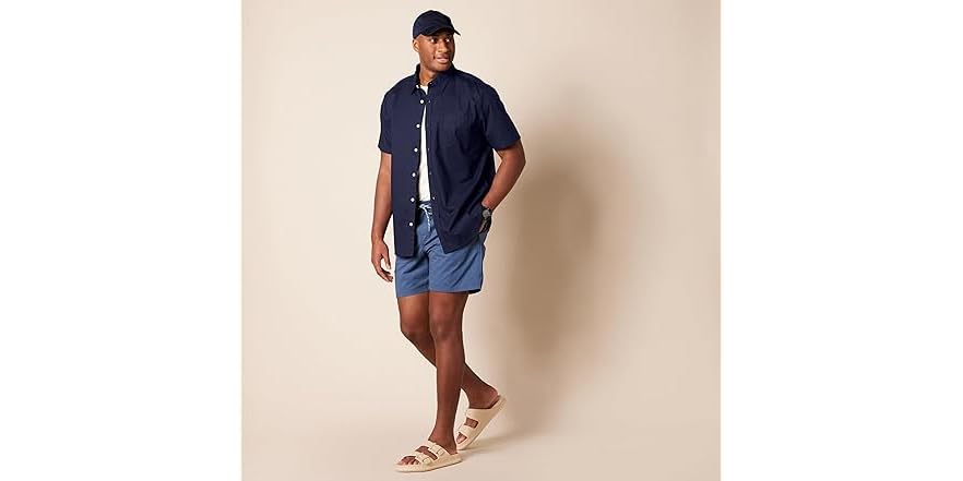 Azamon Essentials Amazon Essentials Mens ShortSleeve Shirt