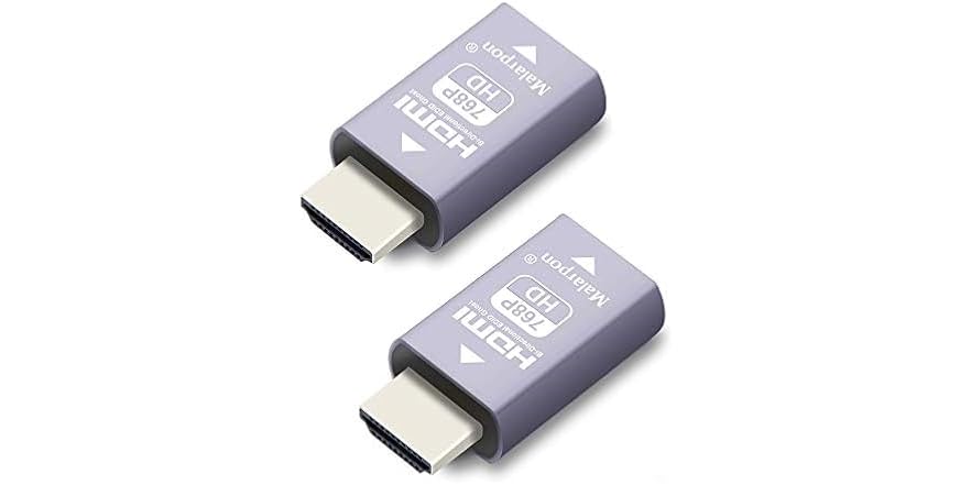 (VALUE PACKS) HDMI EDID Emulator Passthrough 3rd Generation Aluminum