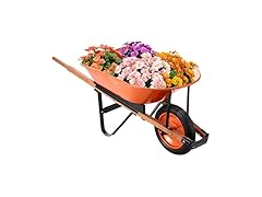 VEVOR Wheelbarrow Cart, 5 Cu. Ft.