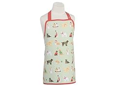 Now Designs Kids Apron, Holiday Pups