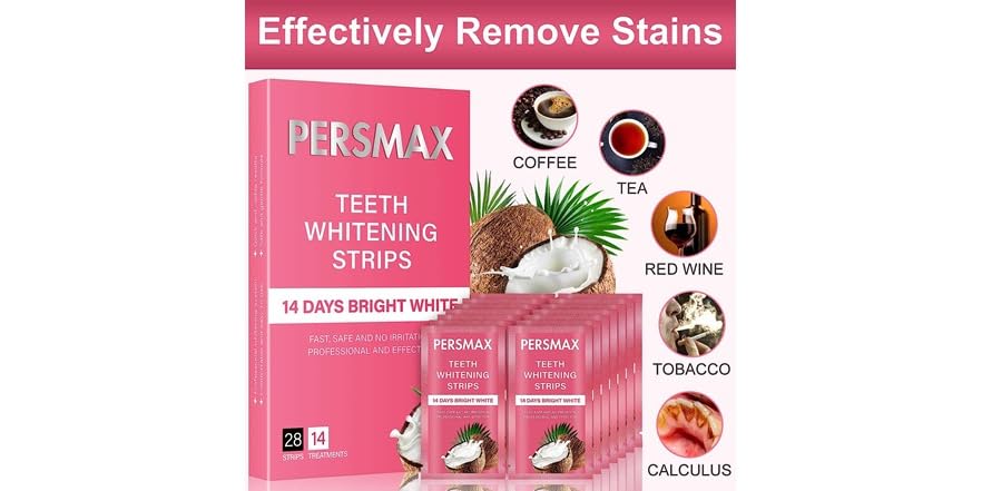 Persmax PERSMAX Teeth Whitening Strips