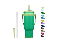 BJPKPK 40 OZ Insulated Travel Tumbler Olive Green