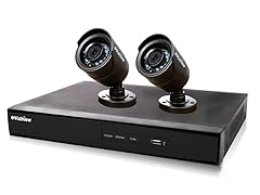 4CH/2 Cam 960H DVR Security System with 500GB HDD