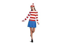 Wheres Waldo Adult Wenda Costume Set (18-20)