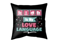 Speak Science To Me Medium Double Sided Pillow