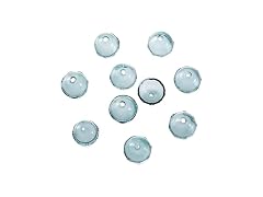 FASHEWELRY 10pcs Glass Trumpet Flower Beads