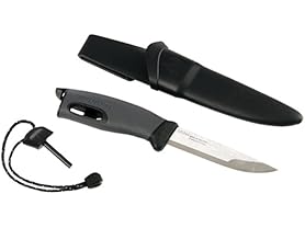 Light My Fire by Morakniv Swedish FireKnife with 3.75″ Stainless Steel Blade and Fire Starter