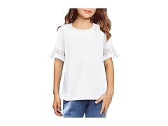 Arshiner Kids (6-7 Ye) Girls Casual Tunic Tops Kid