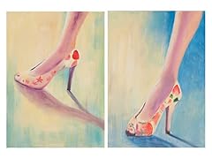 Summer Shooz Diptych Wall Art