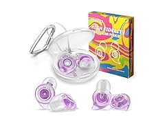 Concert Ear Plugs, 2 Pairs High Fidelity