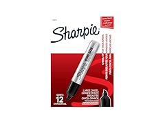 Sharpie King Size Markers Black 12ct