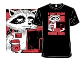 Raccoon Tired Work