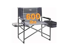 TIMBER RIDGE Grey XXL Camping Chair