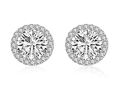 Pave Royal Stud Earring