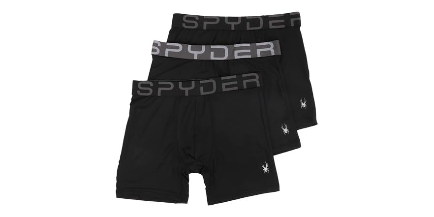 456 Fitted Boxer Uomo Granchio di Pesce Mer-Maid Uni-Corn Mutande