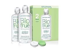4-Pack: Biotrue Multi-Purpose Contact Solution & L