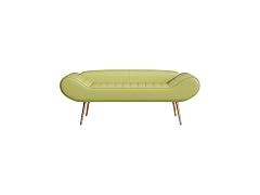 SPOFLYINN 57in Sofa Bench 400lbs Green