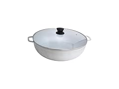 IMUSA Caldero Stock Pot with Glass Lid 11QT