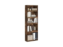 Furinno Jaya Enhanced Home 5-Tier Shelf Bookcase