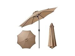 InfiniPower Outdoor Patio Umbrella 9FT