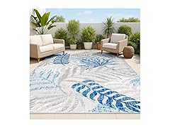 JONATHAN Y Tropics Palm Leaves Rug