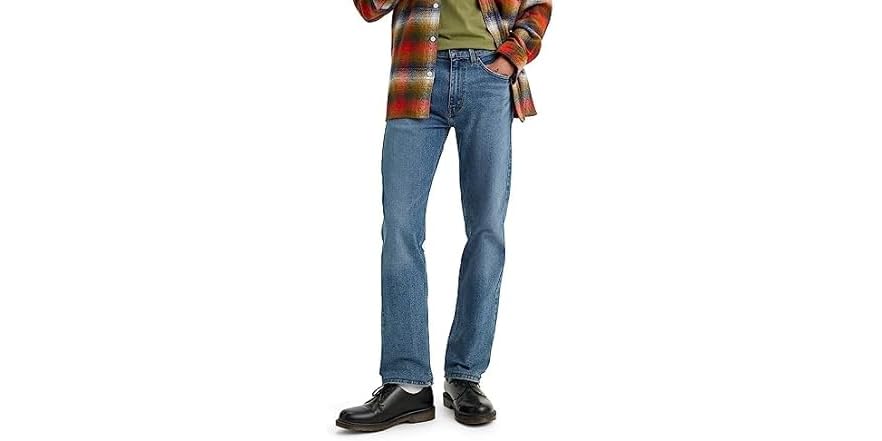 Jeans Levi's 506 Vintage Homme Bleu - Taille W32 L31 - Coupe Straight Regular - Occasion Bon état