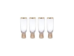 Lenox  Tuscany Classics Gold Frost Flutes, Set of 4