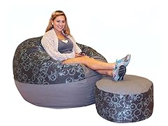 Petal Power Bianchi 50" Bag with Ottoman