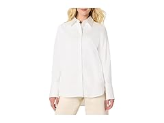 Amazon Essentials Women's Oversized Dress Shirt