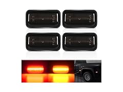 Nilight Fender Side Marker Lights 4 PCS