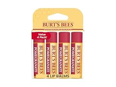 Burts Bees Pomegranate Lip Balm 4 Tubes 0.15oz