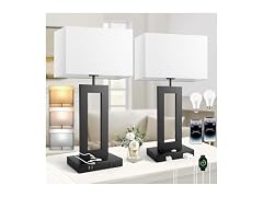 Kondras  22’’ Touch Control Bedside Nightstand Lamps