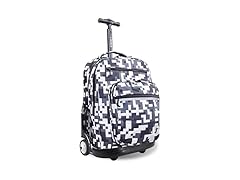 J World Sundance Laptop Rolling Backpack 