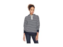 Amazon Essentials Women (M) Hoodie Navy Stripe