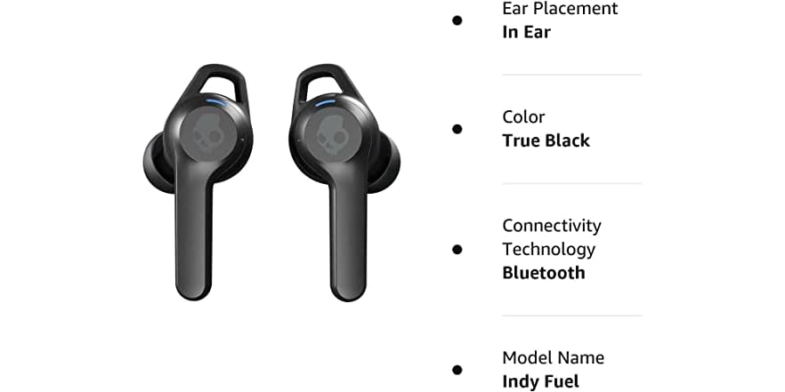(NEW) Skullcandy Indy Fuel True Wireless In-Ear Bluetooth Earbuds