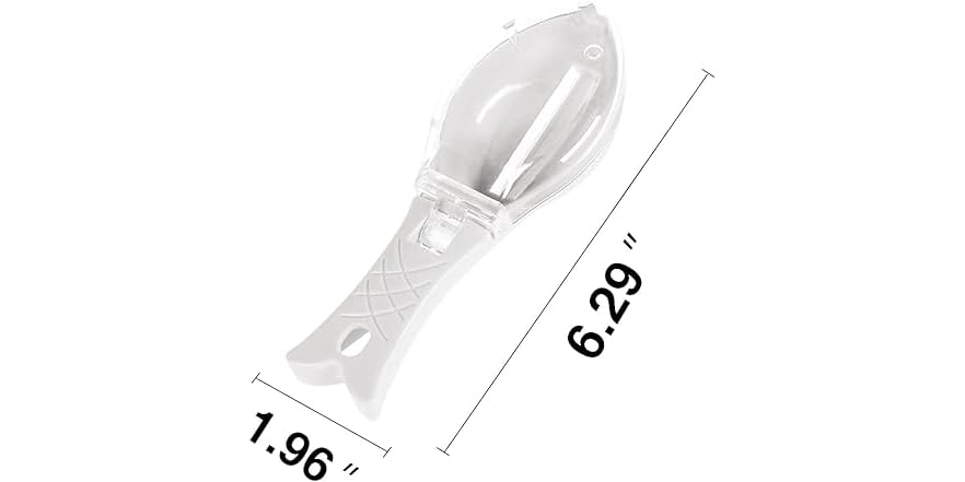 Fish Scaler, White