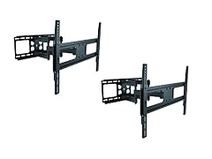2pk Full Motion Wall Mount For 47-85" TVs