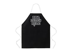 "BBQ Dudes Rule" Apron-Black