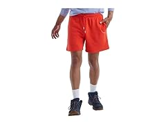 Hanes Mens Explorer Terry Shorts Grey