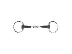 HORZE Rubber Oval Link Eggbutt Snaffle