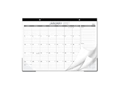 MaaIbok 2026-2027 Desk Calendar - 17" x 12" Ru