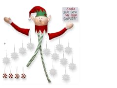Elf Tree Kit 1 Head 2 Arms 12 Snowflake