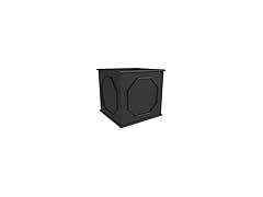 LeisureMod SP10BL Sprout Planter Black, 10.2"