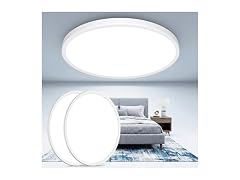 GoBright 2-Pack 16.5 Inch Dimmable LED Flush Mount Ceiling Lights