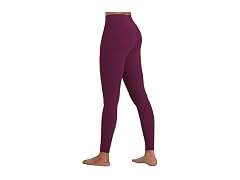 Sunzel Womens Leggings 25in S Black Cherry